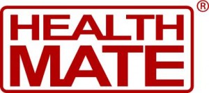 Logo Health Mate red